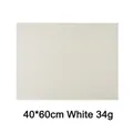 Reusable white non-stick baking sheet mat for oven use, size 40x60cm and 34g weight - 40x60cm-34g-White