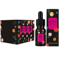 Natural rose fragrance oil in 10ml amber glass dropper bottle with floral gift box packaging - RH-19 Encounter (Chance) / 10ml