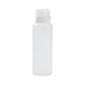 Flacone spremibile da 300ml con tappo bianco e scala graduata per salse e condimenti - Grande 350ml / Bianco