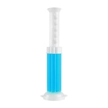 Dispenser di gel blu per WC con applicatore bianco per la rimozione degli odori - Oceano