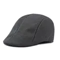 Dunkelgraue atmungsaktive Mesh-Kappe mit klassischen Nähten und stabiler Schirmform - M (56-58cm) / Dunkelgrau