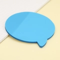 Note adesive PET a forma di nuvoletta blu per journaling e indicizzazione creativa - Blu