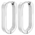 Flat U-Shape Silver (Single Piece)