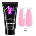 Gel per allungamento unghie acrilico rosa 003 con finiture lucide e opache - Rosa (60ml)