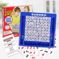 Educational Sudoku board game set for kids with 81 number blocks and manual for logic training - Sudoku (No Drawer) English