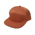 Detalle de gorra naranja con orificios de ventilación cortados por láser de precisión - 56-58cm / Naranja Oscuro