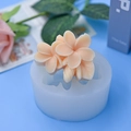 Frangipani bloem siliconen mal voor doe-het-zelf bakken en handgemaakte zeep - Frangipani Cluster