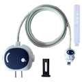 Blue astronaut 5-piece charger protector set for 18W/20W power adapter cables - Astronaut / Five-Piece Set