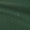 DIY snowman kit featuring dark green velvet material with sparkling silver stud accents - Olive Star (Dark Green)