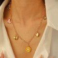 KC Gold Yellow A-309 Daisy Heart