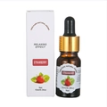 10ml Strawberry essential oil in brown glass dropper bottle with white packaging box - RH-16 Strawberry / 10ml