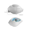 Conch shell silicone mold for DIY resin storage box with size markings and ocean finish - NO.2 Conch