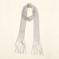 Écharpe élégante en maille argentée avec longues franges pour femmes chic et mode - 3# Argent