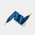 Largeur 5cm Longueur 70cm / Bleu Boucle Dorée