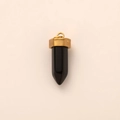 Black Gemstone Pendant