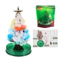 Kit albero di Natale di cristallo magico DIY con albero colorato e base lucida - Grande / Colorato