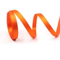 10mm bright orange satin ribbon roll for Halloween party crafts and gift wrapping - 5 Yards/Roll / 668# Orange