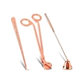 Rose Gold 3-Piece Set (Large Bell Snuffer)