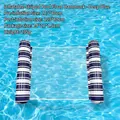 Dark Blue Cylinder Stripes