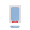 Light blue inkless ink pad for newborn baby handprints and pet paw prints - 1 Ink Pad + 2 Sheets of Cardstock / Sky Blue