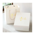Caja de regalo blanca con bolsa