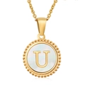 Gold Letter U