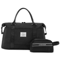 Sac de Voyage Et Pochette de Rangement Assortie / 27x55x18cm / Noir