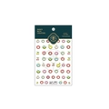 Stickers à ongles 5D gaufrés donuts TS-829 avec motifs cerises pour décoration d'ongles - TS-829 Beignet - Relief