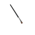 Flat eyeshadow makeup brush with black handle and brown bristles for eye detailing - Eyeshadow Brush