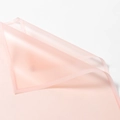 Waterproof matte pink floral wrapping paper with a translucent frosted texture finish - Magic Border - Water Pink
