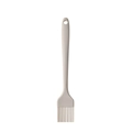 Silicone basting brush in beige with hanging hole and heat-resistant bristles - Small Oil Brush