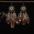 H1370-1 Feather Tassel Ear Hook