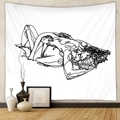 73*95CM / Brushed Fabric / SM012-Reclining Figure
