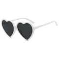 White Frame Gray Lens