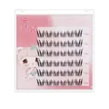 Self-adhesive false eyelashes in Windbell style with six rows in a pink box - Glue-Free Small Wind Chime