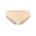 Braguita de algodón acanalado para mujer en color albaricoque transpirable - S (30) / Color Piel