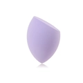 Spugnetta trucco viola chiaro con punta obliqua e texture morbida per sfumature perfette - Forma a Oliva Smussata / Viola Chiaro