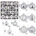 New 44Pcs Box (Silver)