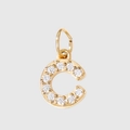 Letter C / Goud