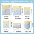 Größentabelle für 6er-Set bedruckte Wäschebeutel in verschiedenen Abmessungen - Mini (25*30cm) / Schwimmender Welpe