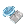 304 Stainless Steel 304 Stainless Steel 2-Compartment - Royal Blue