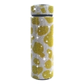 500ml smart rhinestone water bottle featuring luxury gold and silver leopard pattern - Yellow Cow Print