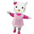 Inflatable Hello Kitty mascot costume in white and pink for party performances - Hello Kitty Pink / One Size