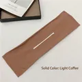 Light brown solid fabric twist hair bun maker for elegant women's hairstyles - Light Coffee