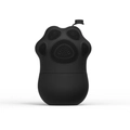 Black cat paw shaped silicone face ice mold massager for cooling facial skin treatment - Cat Claw Black + With Brush