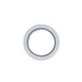 Roll of white semi-transparent industrial adhesive tape on a clean white background - Accessory - Double-sided Tape