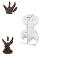 3D demon hand silicone candle mold with detailed size measurements for Halloween DIY crafts - Silicone Mold / Devil's Claw