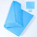 Blue 100pcs pack of disposable nail vacuum filter pads made of non-woven fabric 24x19cm - 100 Pieces / Blue