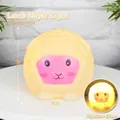 Yellow sheep night light for bedroom with soft warm glow effect, size 9x9x8cm - Yellow Sheep