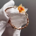 Bracelet multicouche bohème avec pendentif renard et cordon tressé marron rétro - Style Pendentif Renard Spirituel